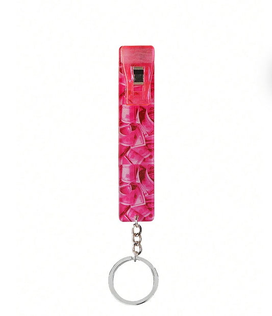 Acrylic Debit Bank Card Grabber Keychain