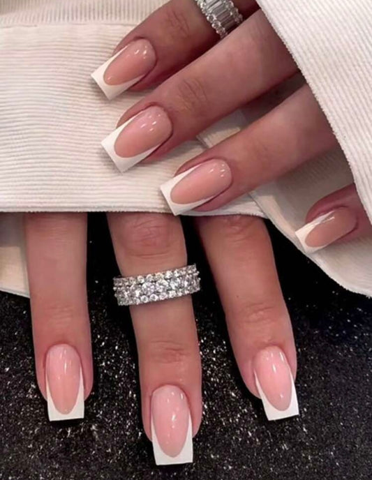 Elegant & Versatile Skinny French Tips