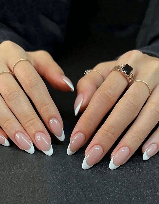 Small Almond French Tips