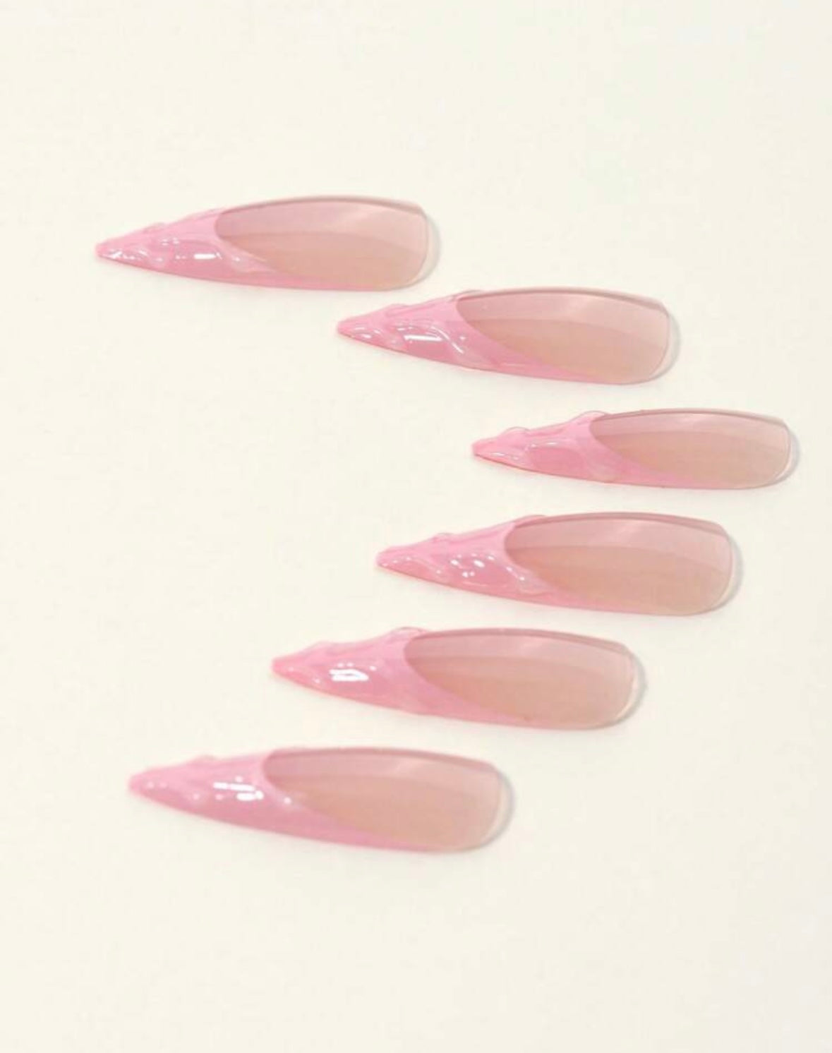 3D Embossed Gel Press-ons - Stiletto